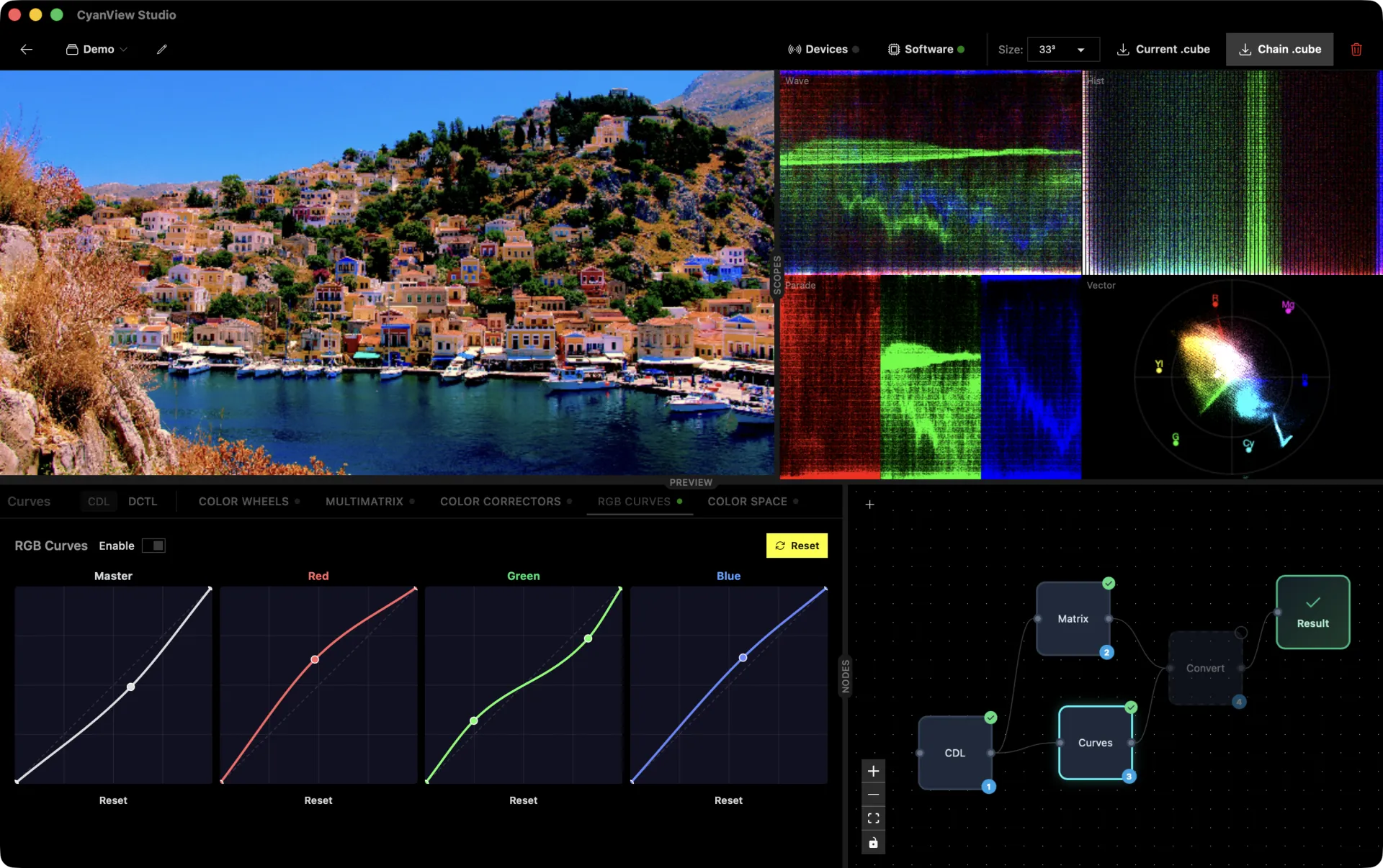 RGB Curves